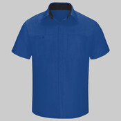 Performance Plus Short Sleeve Shop Shirt with Oilblok Technology - Long Sizes