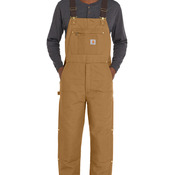 Tall Firm Duck Insulated Bib Overalls