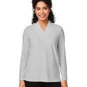 Ladies' Raleigh Shawl Collar Knit Top