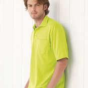 Men's SpotShield® 50/50 Polo with Pocket