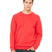 Unisex Sponge Fleece Raglan Crewneck Sweatshirt