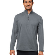 Men's Fairway Marbled Jersey Quarter-Zip Pullover