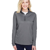 Women's Zone Sonic Heather Performance Quarter-Zip Pullover