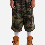 Unisex Baggy Fleece Shorts