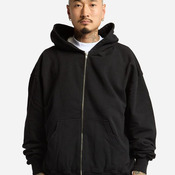 Unisex Max Heavy Garment-Dyed Full-Zip Hoodie Sweatshirt