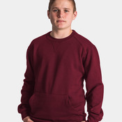 Unisex Pocket Crewneck Sweatshirt