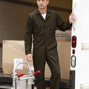 Men's Twill Action Back Coverall