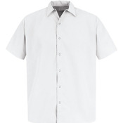 Men's Specialized Pocketless Polyester Work Shirt