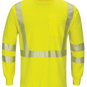 Men's Hi-Visibility Lightweight Long Sleeve T-Shirt