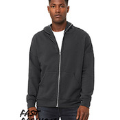 FWD Fashion Unisex Full-Zip Fleece with Zippered Hood