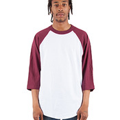 Adult 8.9 oz., 3/4-Sleeve Raglan T-Shirt