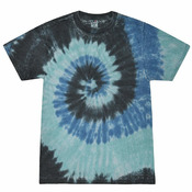 Unisex Festival Tie-Dyed Burnout T-Shirt