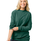 LadiesRally Corduroy Knit Pullover Crew