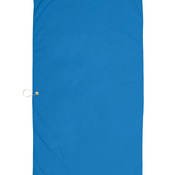 Golf-Caddy Towel with Center Brass Grommet & Hook