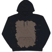 Essential Fleece Bleach Wash Hooded Sweatshirt