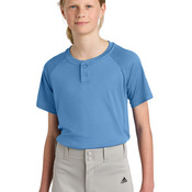 Youth PosiCharge ® Competitor 2 Button Henley